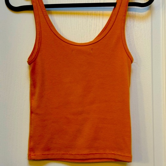 Abercrombie and finch yellow tank top with buttons and tiny straps XXS - Picture 8 of 8